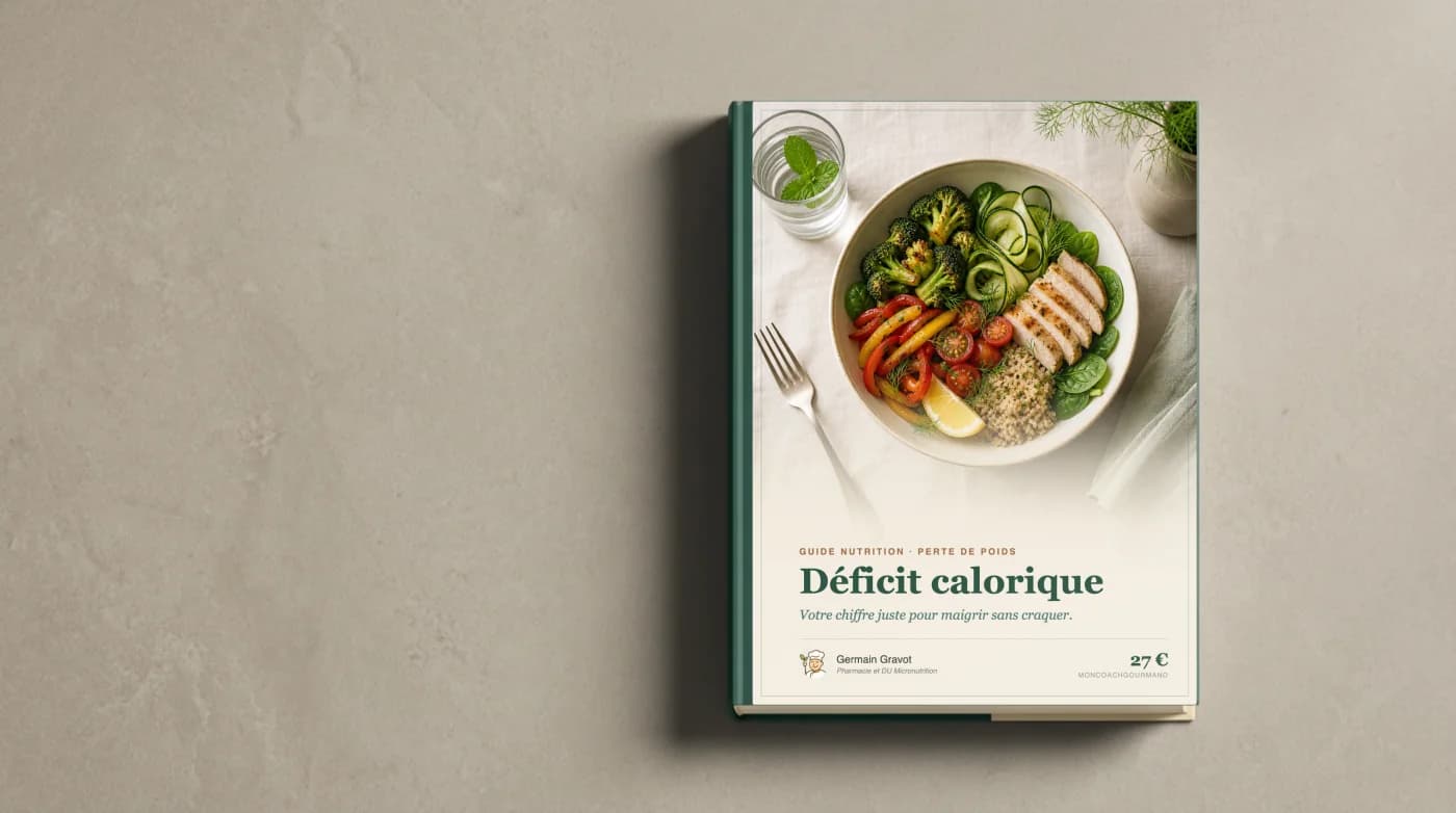Couverture du guide Déficit calorique de MonCoachGourmand