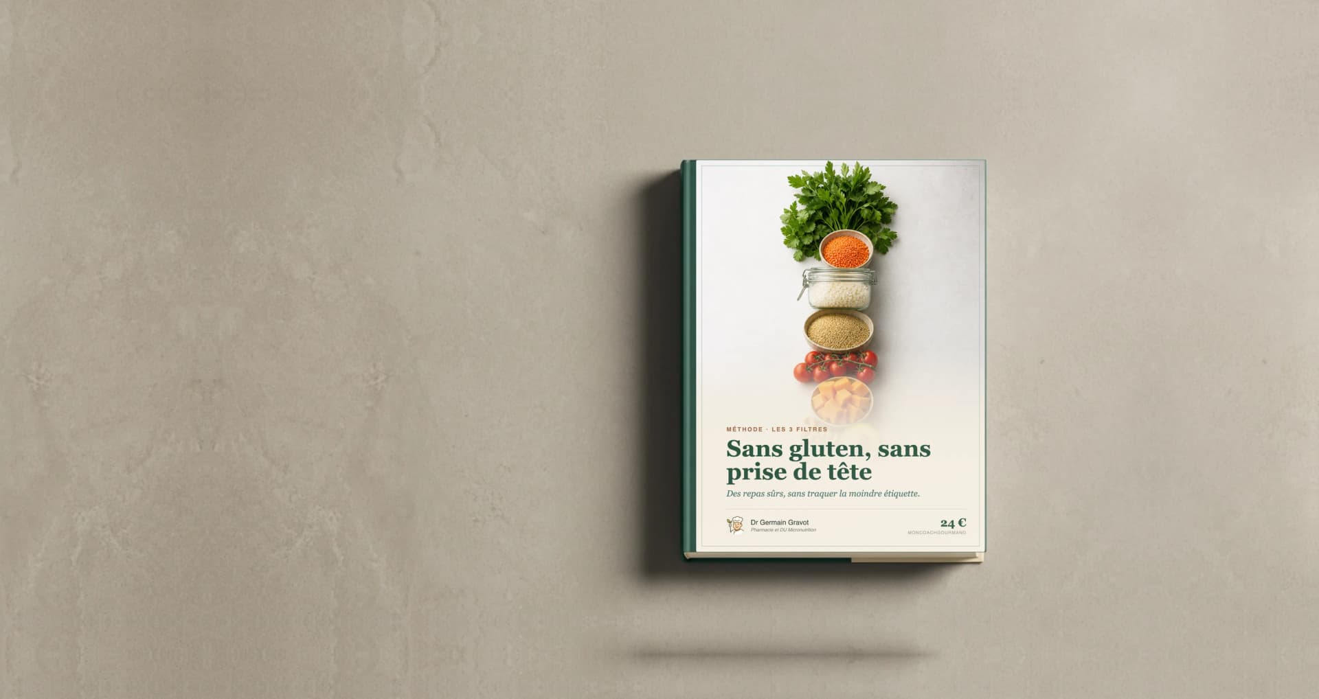 Couverture du guide Sans gluten, sans prise de tête de MonCoachGourmand
