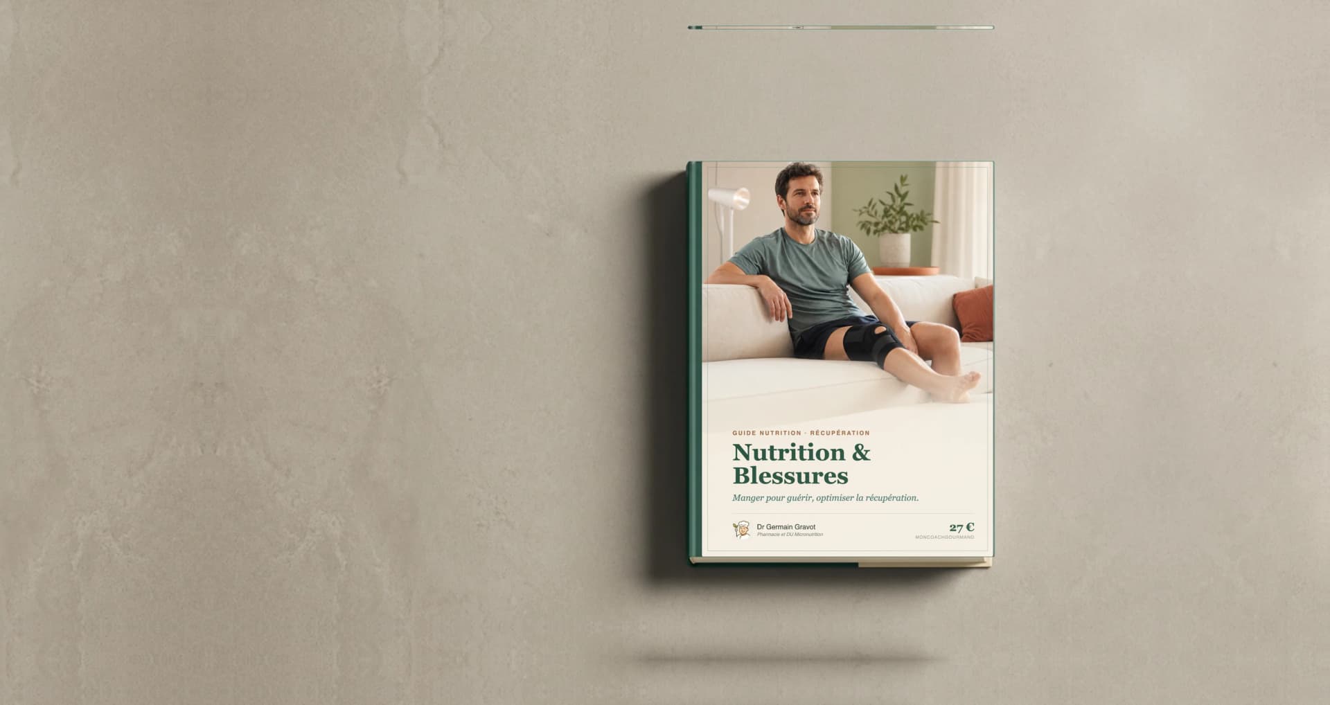 Couverture du guide Nutrition & Blessures de MonCoachGourmand