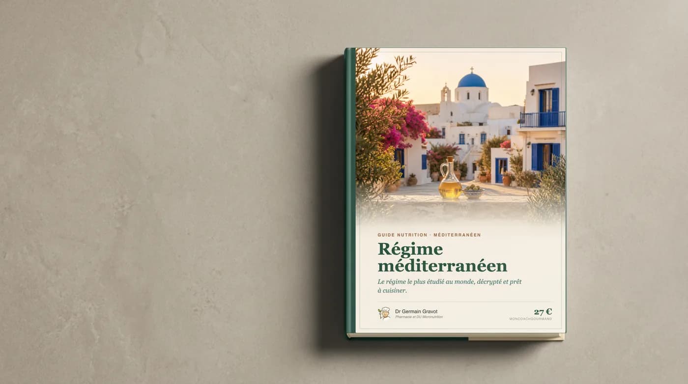 Couverture du guide Régime méditerranéen de MonCoachGourmand