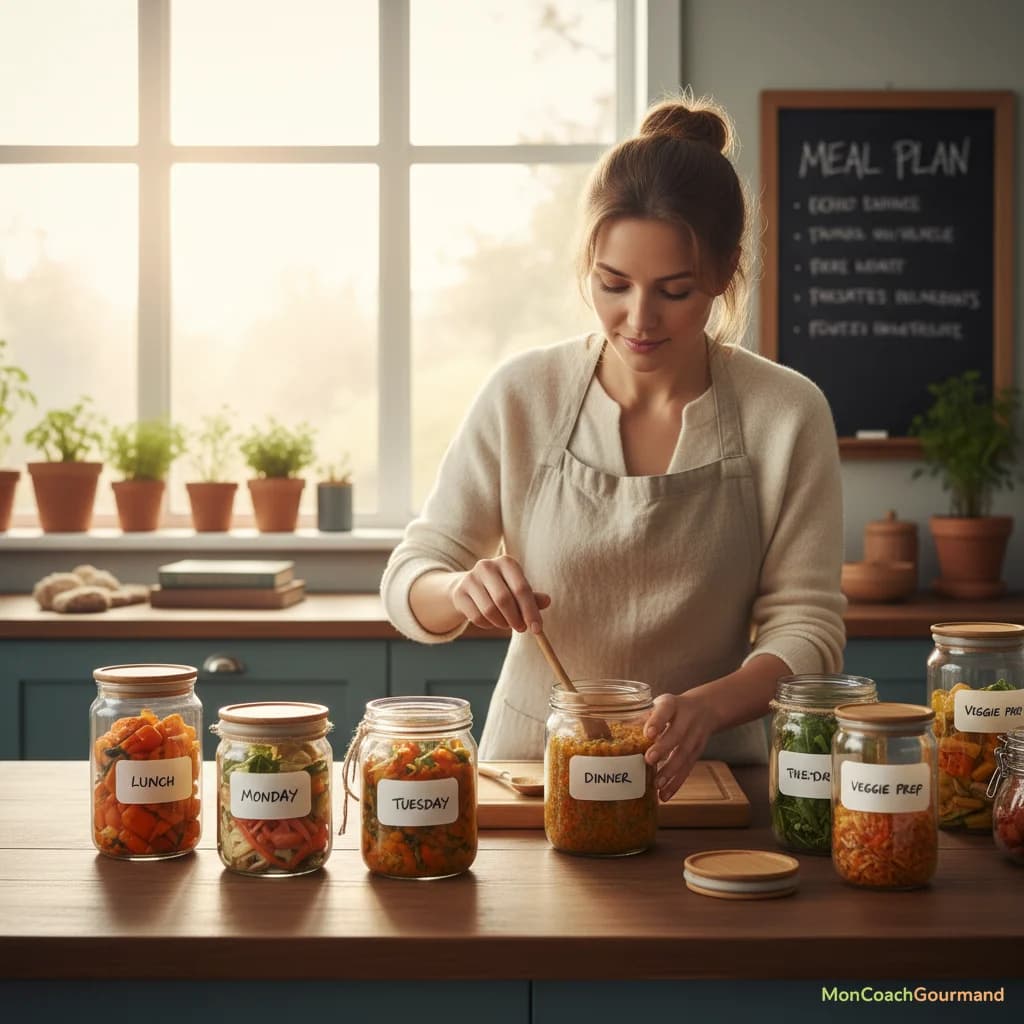 Réduire le gaspillage alimentaire grâce à la planification des repas maison