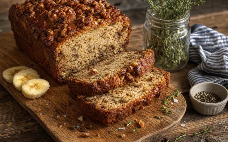 Banana bread épeautre : moelleux & nourrissant