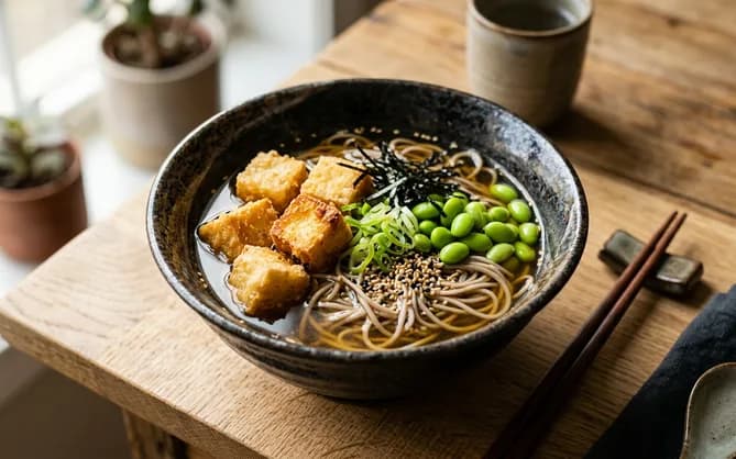 Bol japonais soba au sésame
