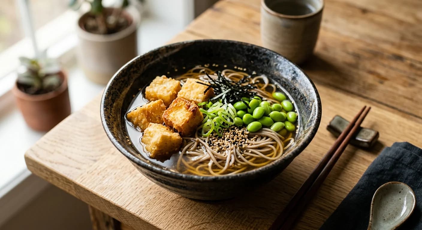Bol japonais soba au sésame