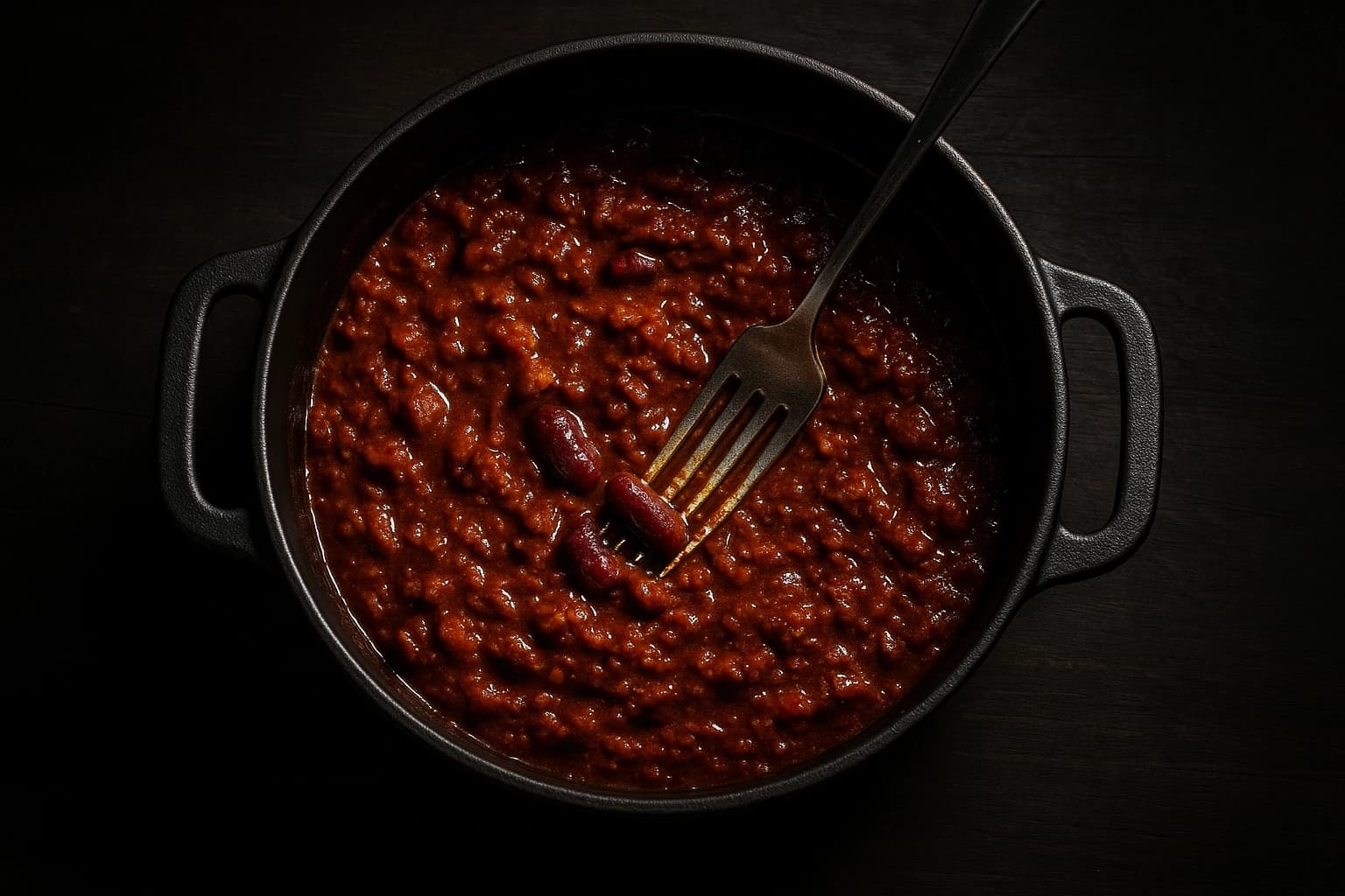 Etape 4 : Ajuster la consistance et l'assaisonnement — Chili sin carne fondant & épicé