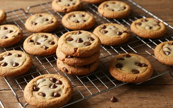 Cookies fondants et croustillants