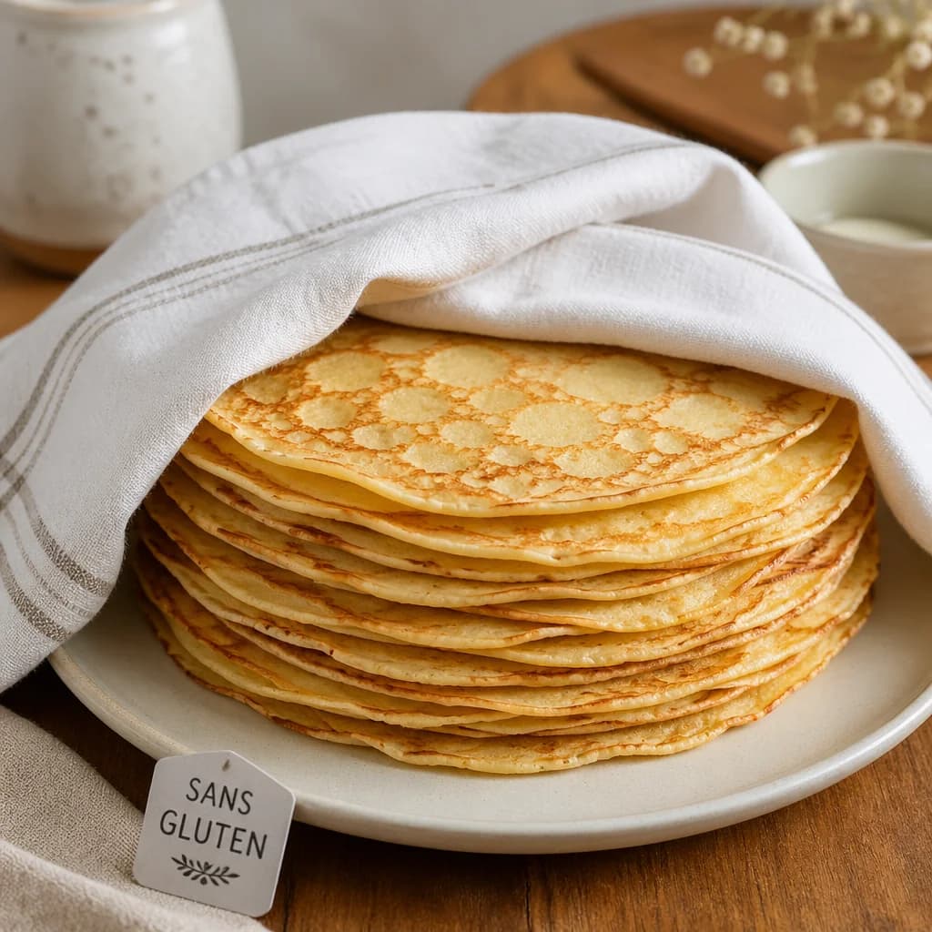 Étape 4 : Garder au chaud et servir — Crêpes au sarrasin sans gluten