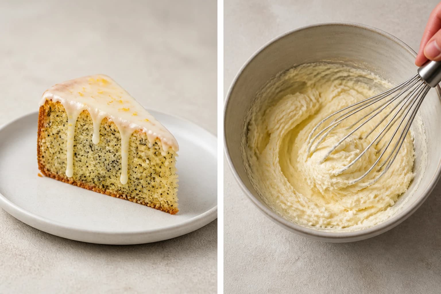 Etape 1 : Préparer la pâte de base — Gâteau citron-pavot moelleux