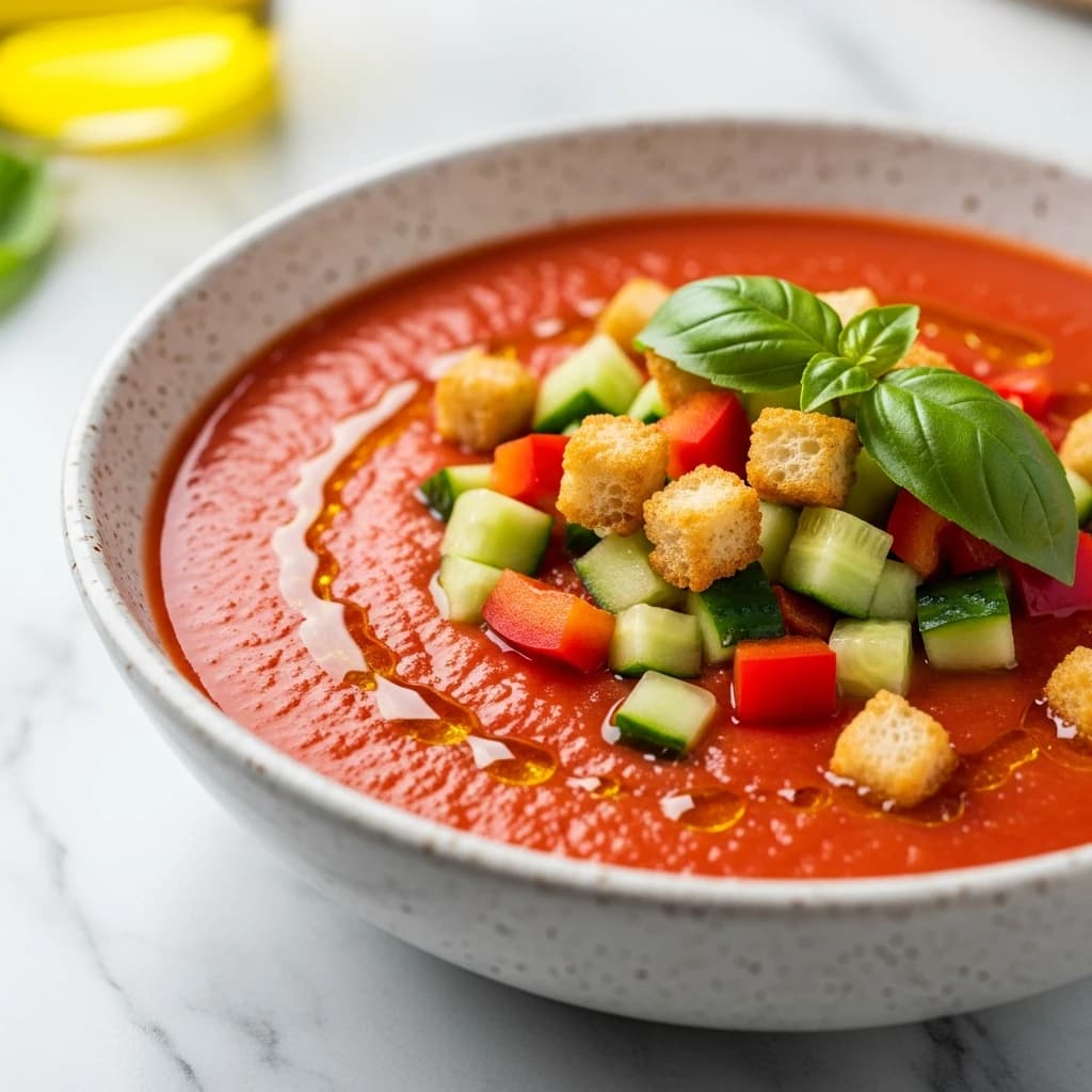 Gazpacho maison andalou ultra-frais