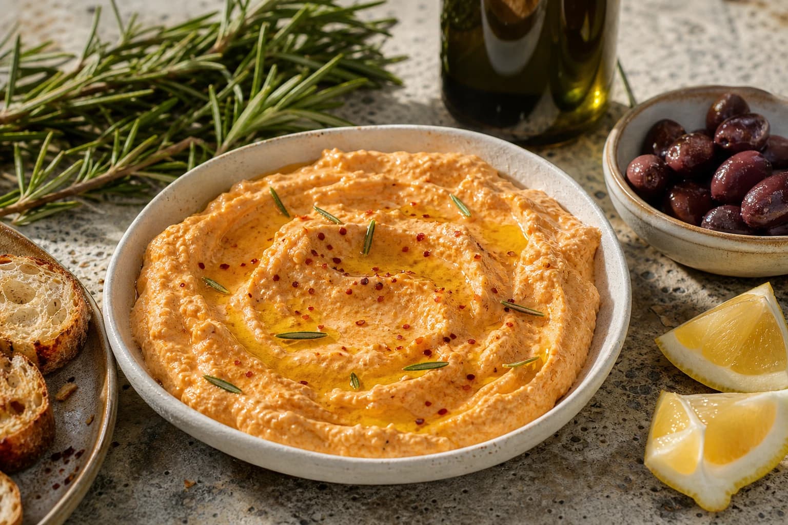 Htipiti, feta fouettée au poivron grillé
