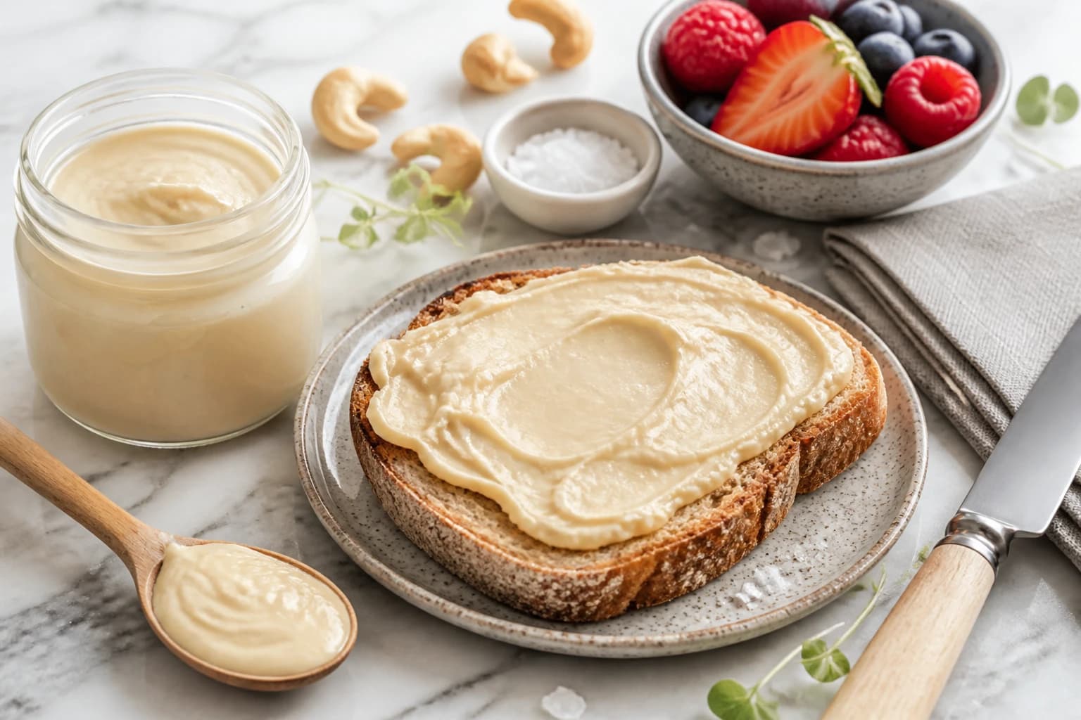 Pâte à tartiner chocolat blanc vegan onctueuse