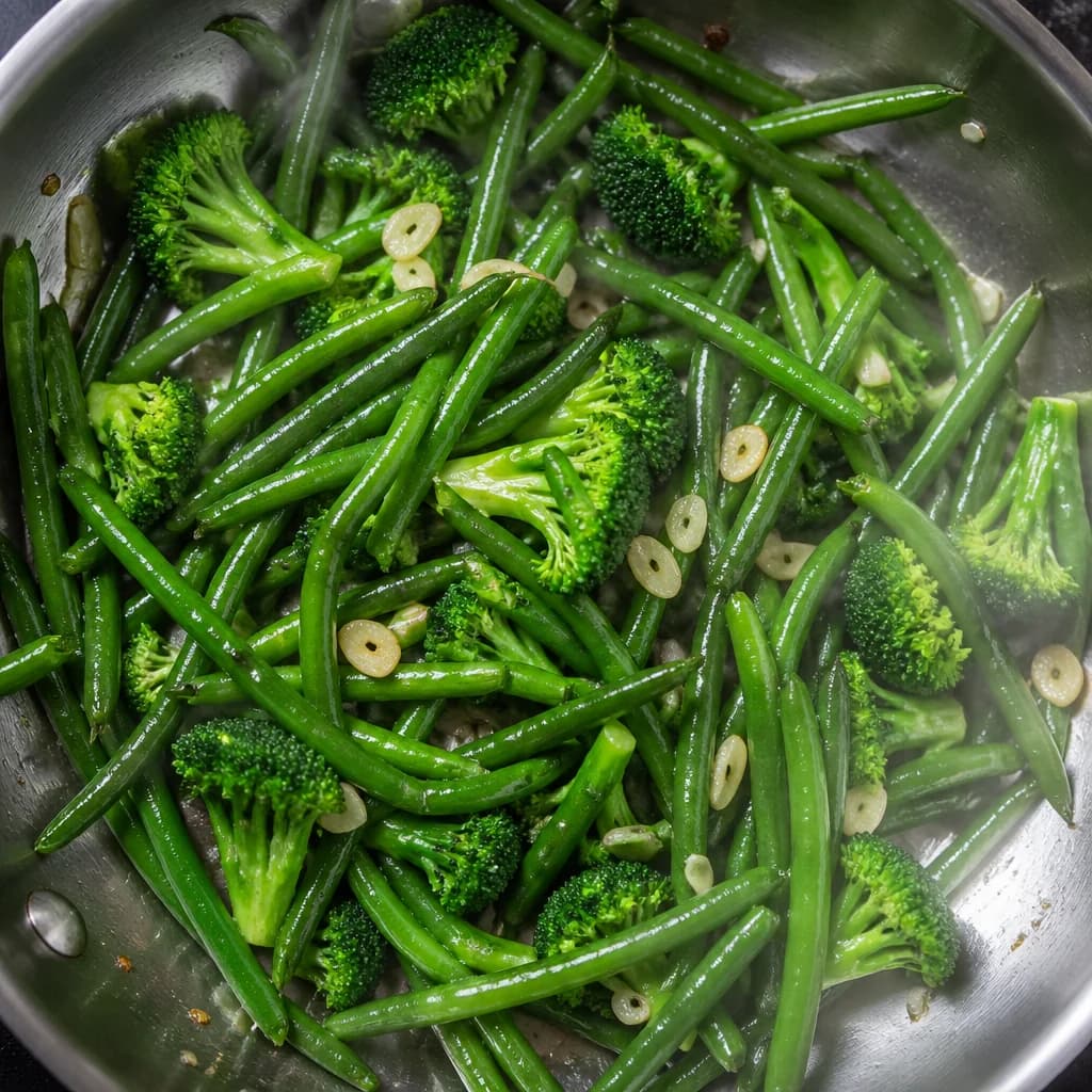 Étape 3 : Préparer les légumes — Saumon en croûte de noisettes