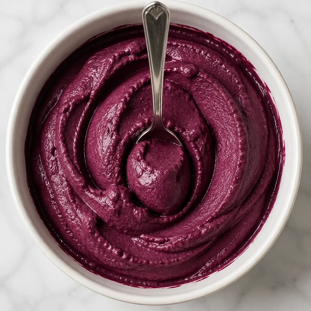 Étape 2 : Ajuster la consistance — Smoothie bowl açaï & fruits rouges
