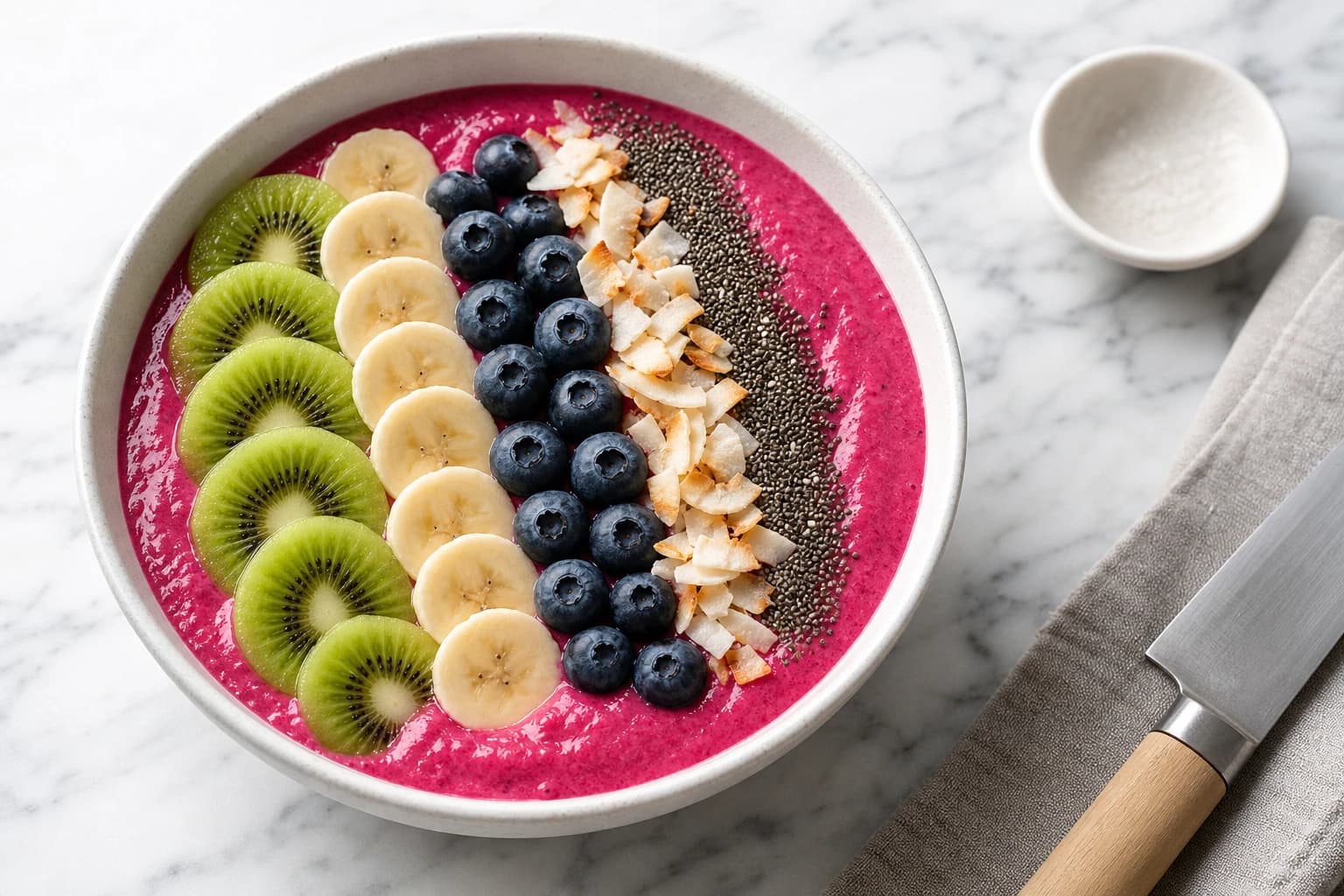 Smoothie bowl pitaya banane : 5 étapes pour un bowl spectaculaire