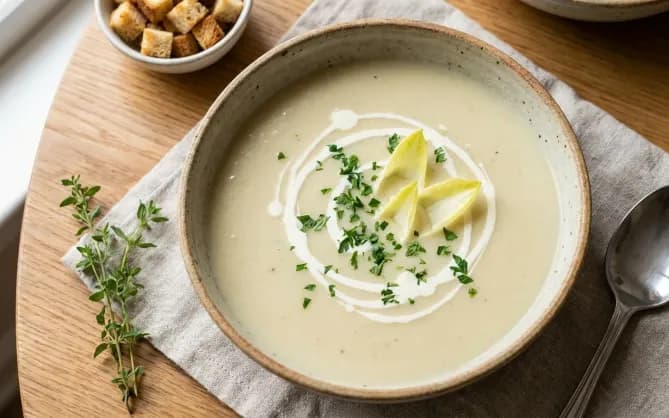 Velouté d'endives crémeux