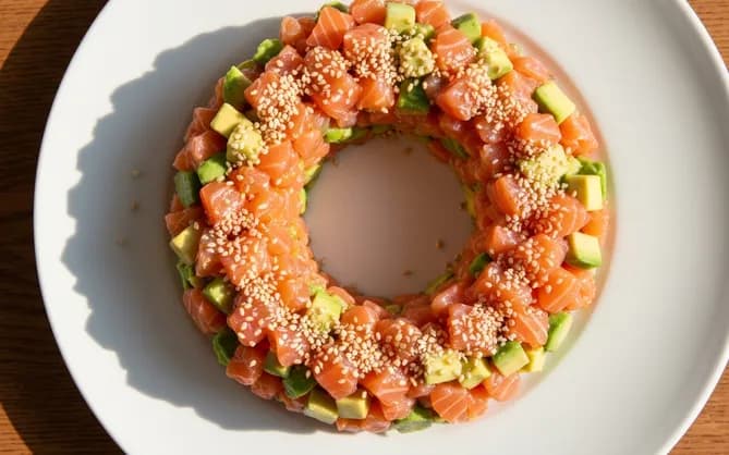 Tartare de saumon & avocat