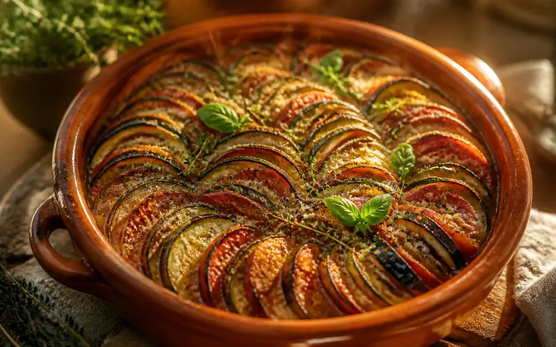 Tian provençal aux légumes du soleil