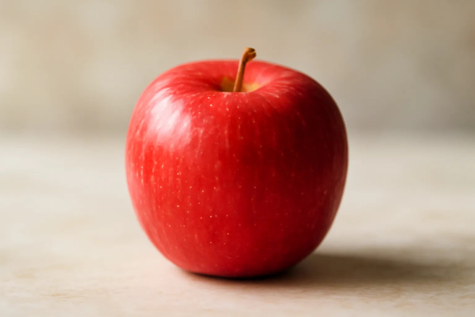 Pomme rouge fraîche entière, fibres et satiété durable