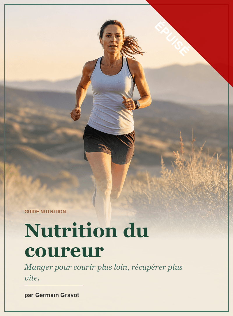 Couverture du guide Nutrition du coureur (épuisé)