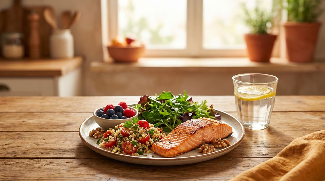 Alimentation anti-inflammatoire pour une entorse du genou