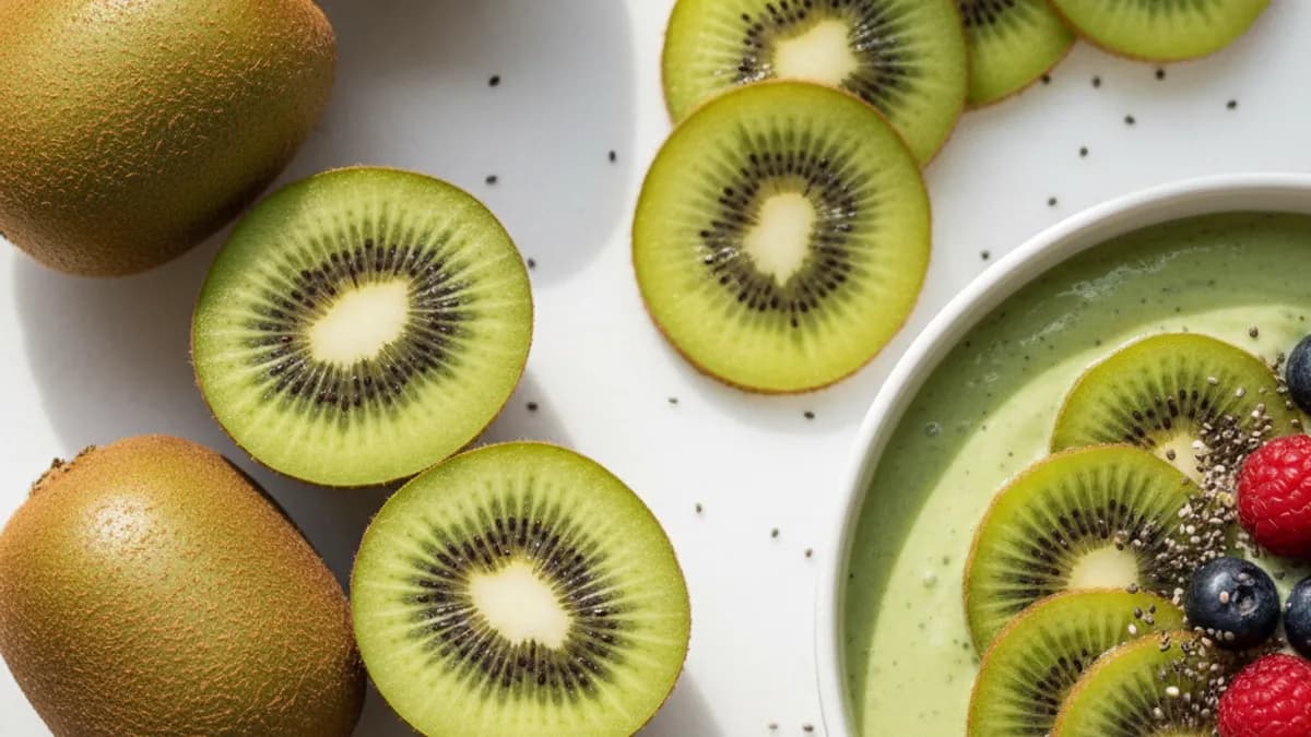 Le kiwi : trésor antioxydant pour une vitalité éclatante