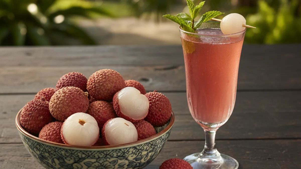Litchi : bouclier exotique pour l'immunité et la vitalité