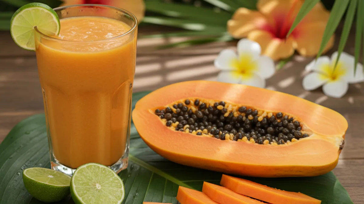 Papaye : bienfaits nutritionnels, calories et recettes faciles