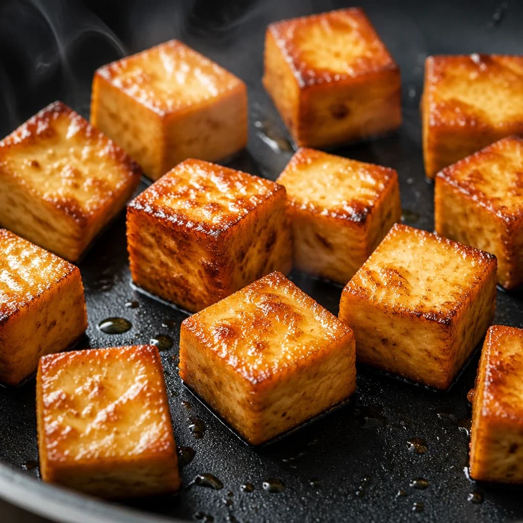 Étape 2 : Préparer le tofu — Bol japonais soba au sésame