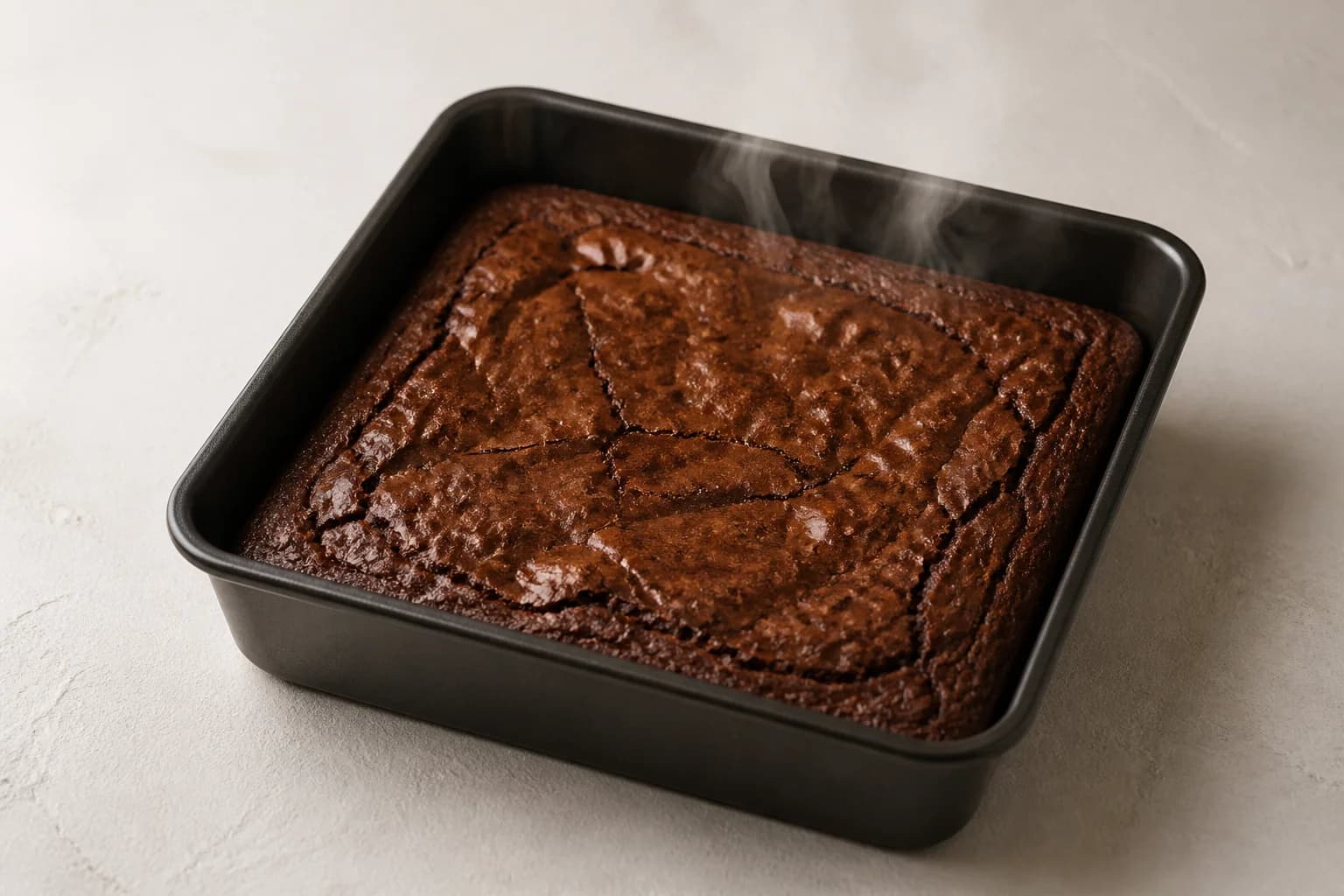Etape 4 : Laisser reposer et découper en 12 parts — Brownie vegan betterave ultra-fondant