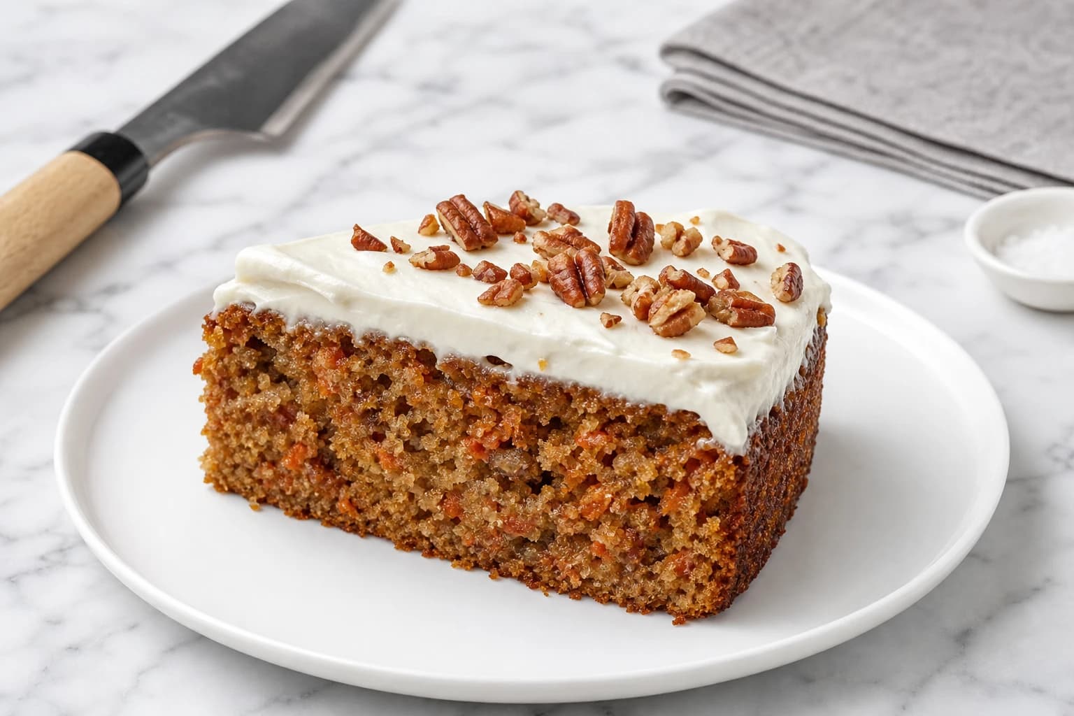 Carrot cake léger sans sucre raffiné