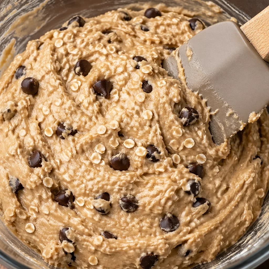 Étape 2 : Incorporer les ingrédients humides et secs — Cookies fondants et croustillants
