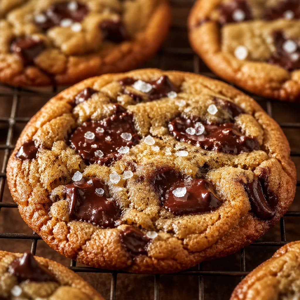 Étape 4 : Cuire et laisser reposer — Cookies fondants et croustillants