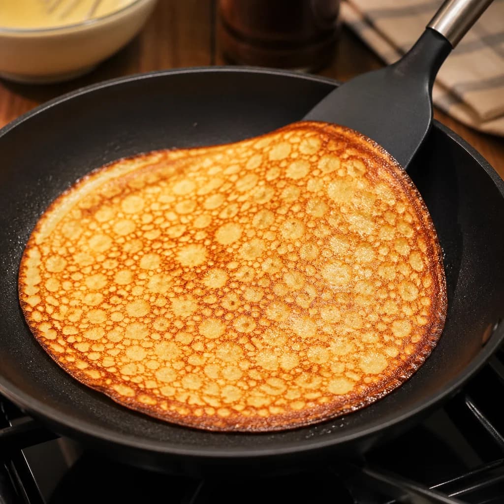 Étape 3 : Obtenir la cuisson parfaite — Crêpes rapides et moelleuses