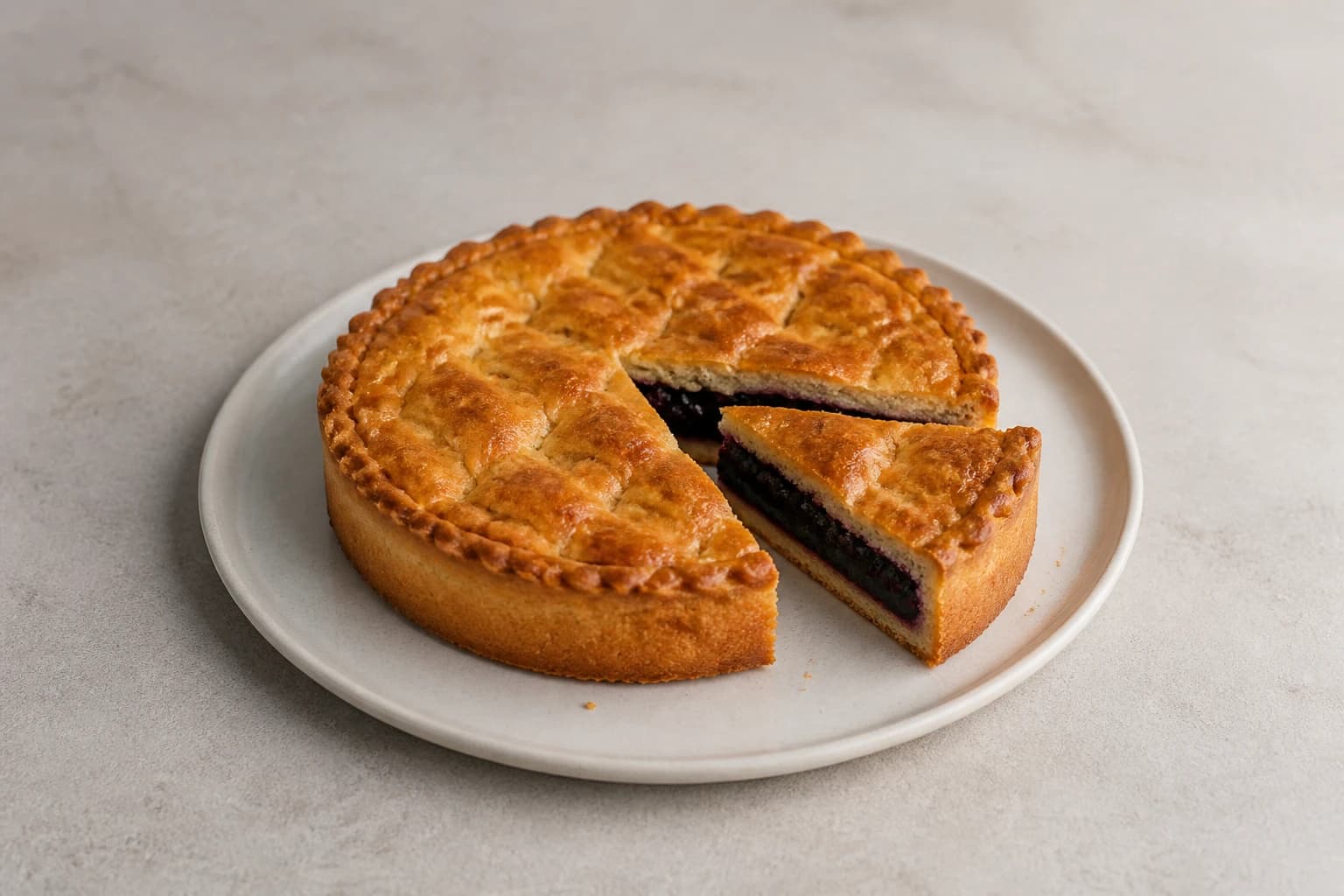 Etape 1 : Préparer la pâte sablée — Gâteau basque à la cerise noire