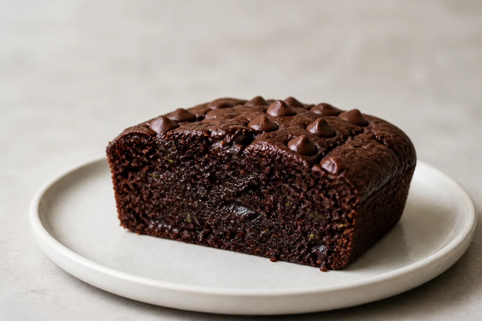Gâteau chocolat-courgette ultra-fondant