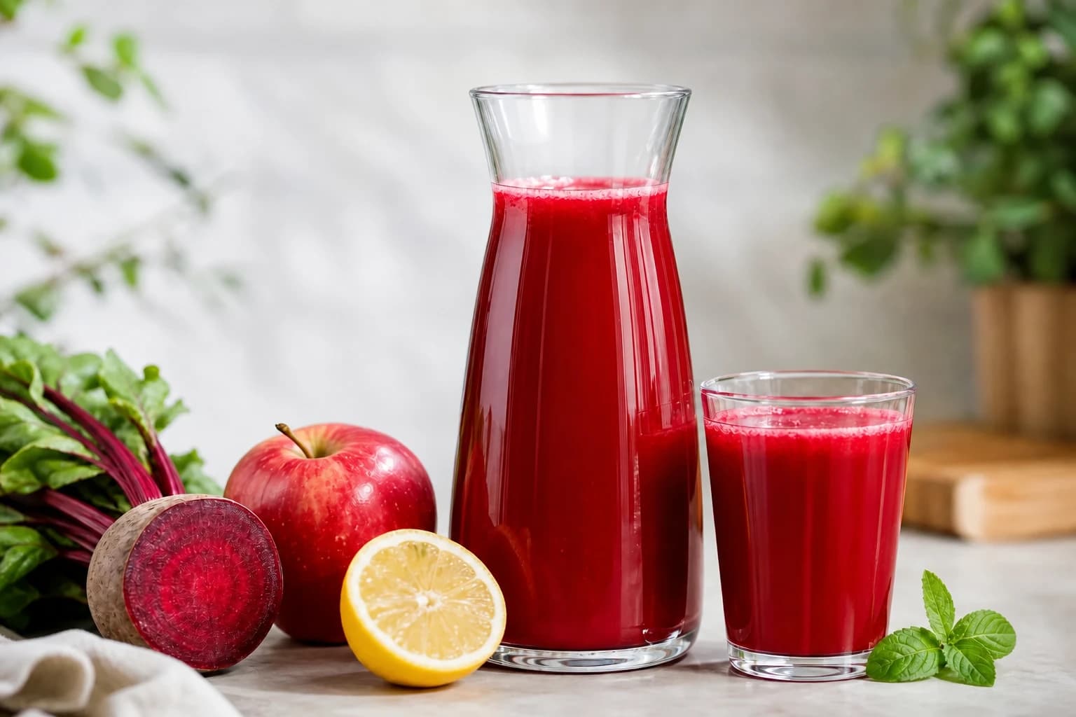 Etape 2 : Tailler selon la cheminée de l'appareil — Jus pomme betterave citron : dosage et méthode