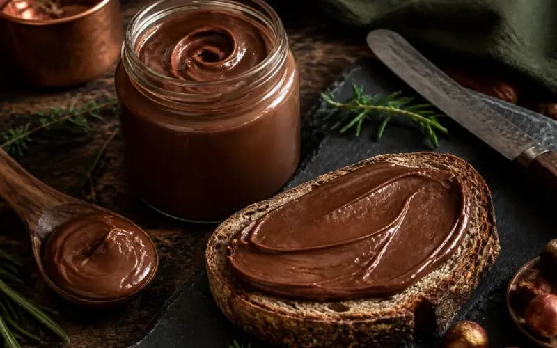 Pâte à tartiner choco-noisette vegan façon Nutella