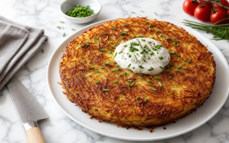 Rösti pomme de terre : la recette suisse légère
