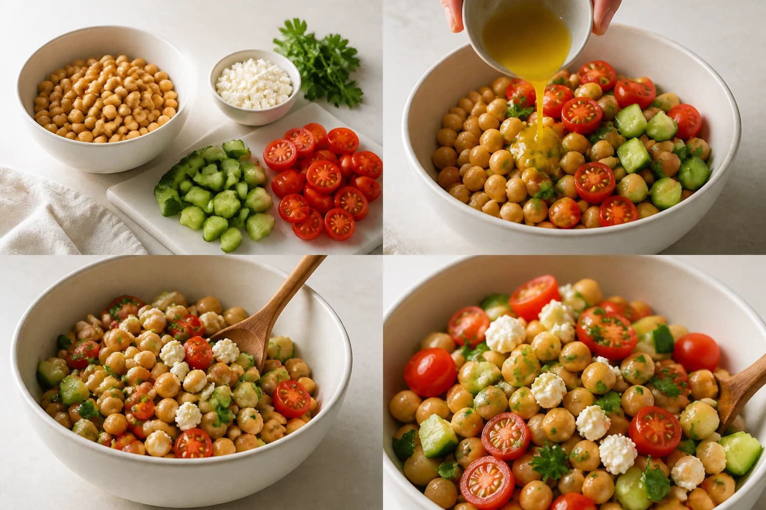 Etape 1 : Préparer le concombre — Soupe froide concombre, yaourt & aneth