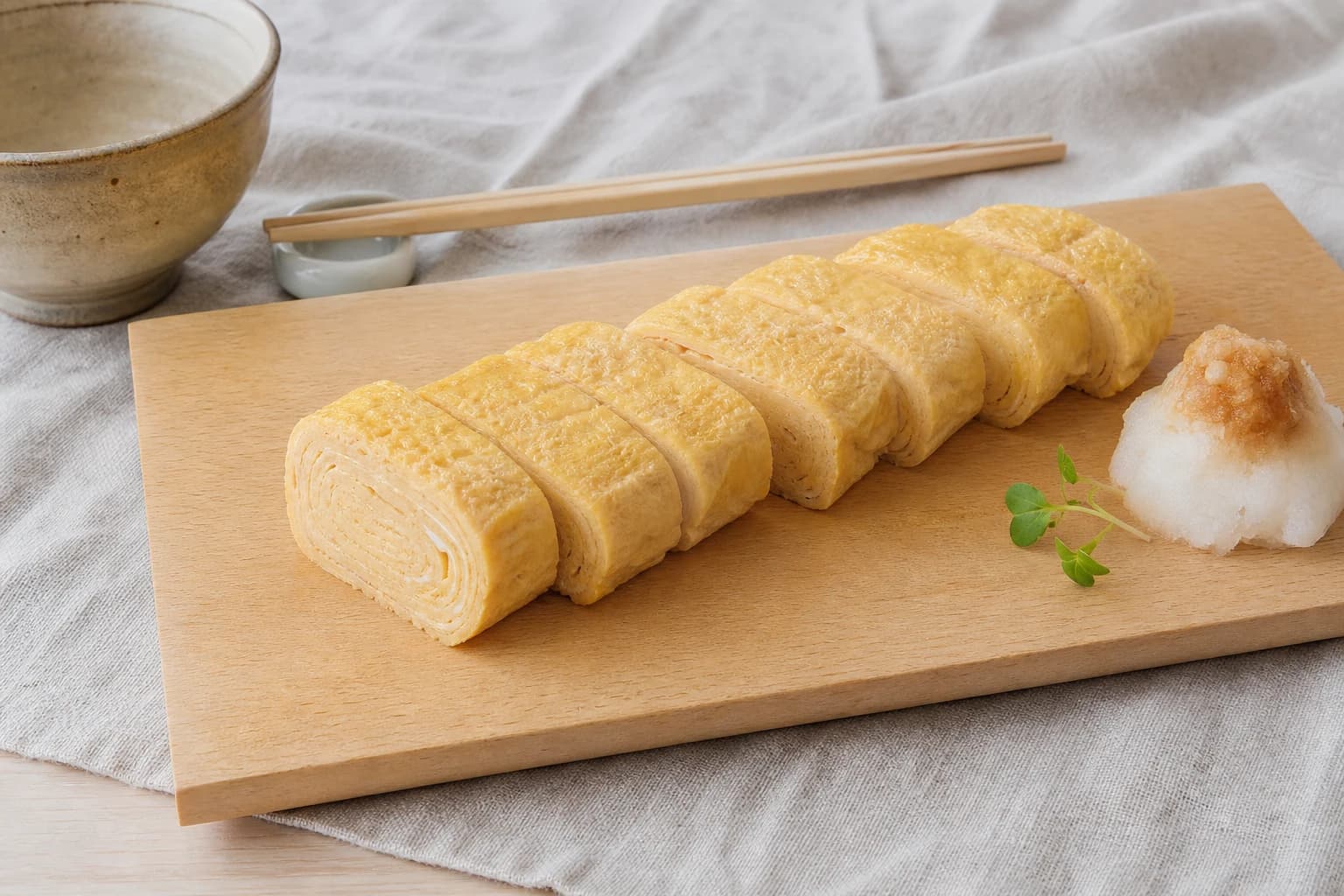 Tamagoyaki au dashi : omelette japonaise roulée