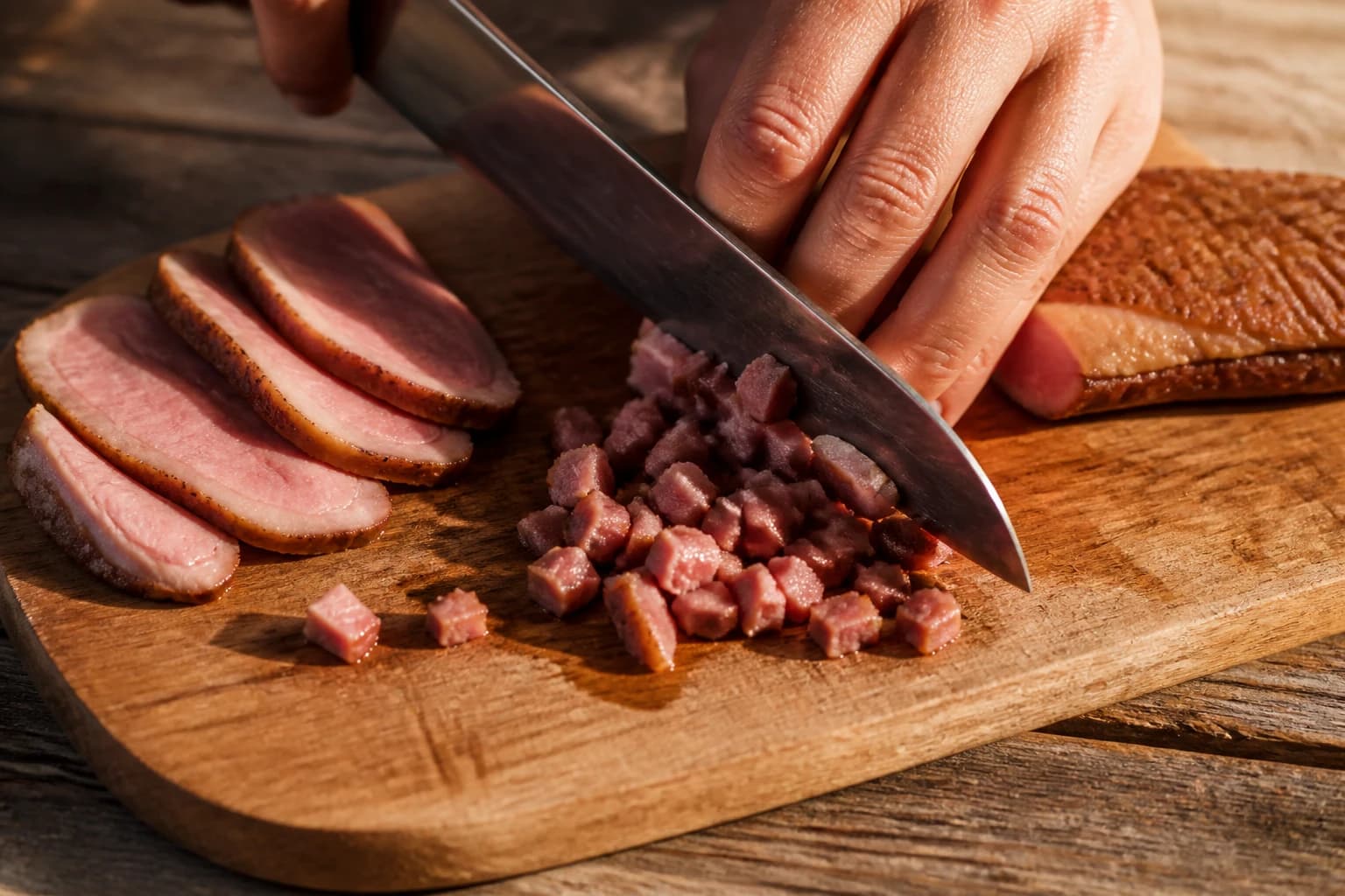 Etape 3 : Préparer les figues et assembler le tartare — Tartare de canard fumé aux figues