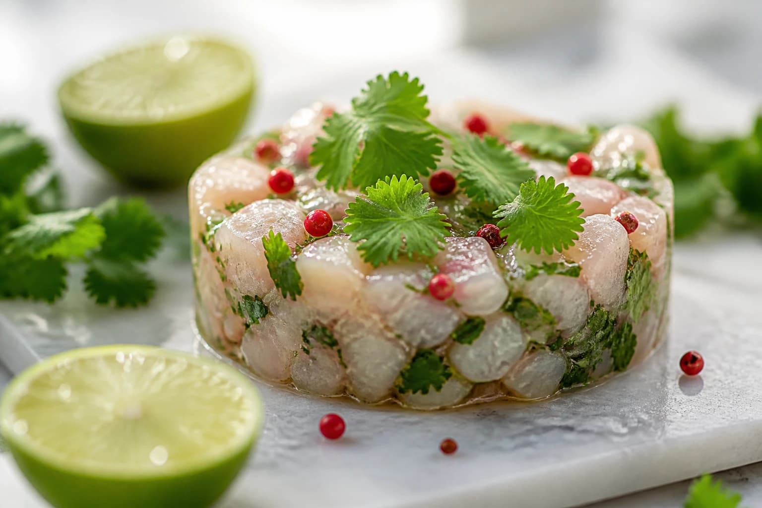 Tartare de dorade & citron vert