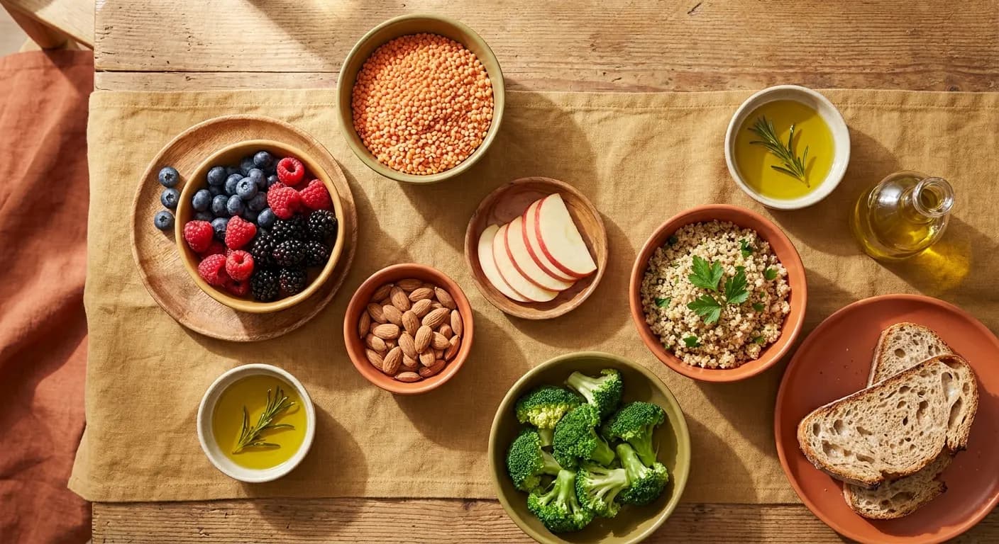 Aliments à index glycémique bas : guide complet et tableau