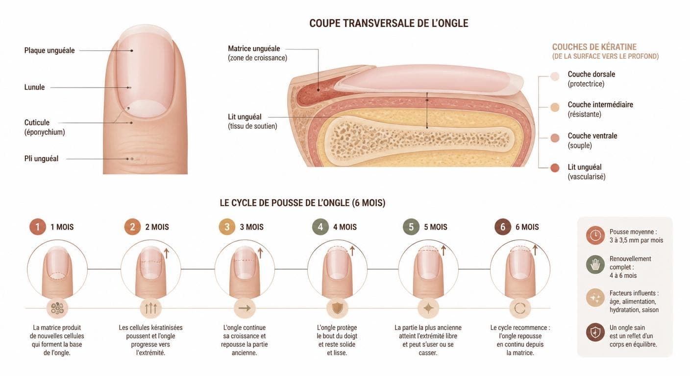 Aliments ongles cassants : le guide nutrition