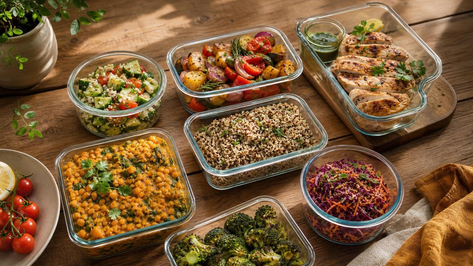 Batch cooking famille : guide complet et équilibré