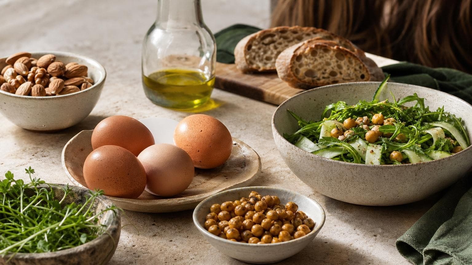 Les aliments riches en biotine pour les cheveux