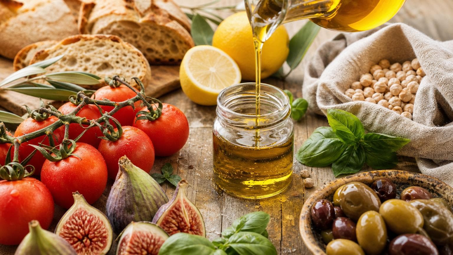 Diète méditerranéenne : liste aliments à privilégier
