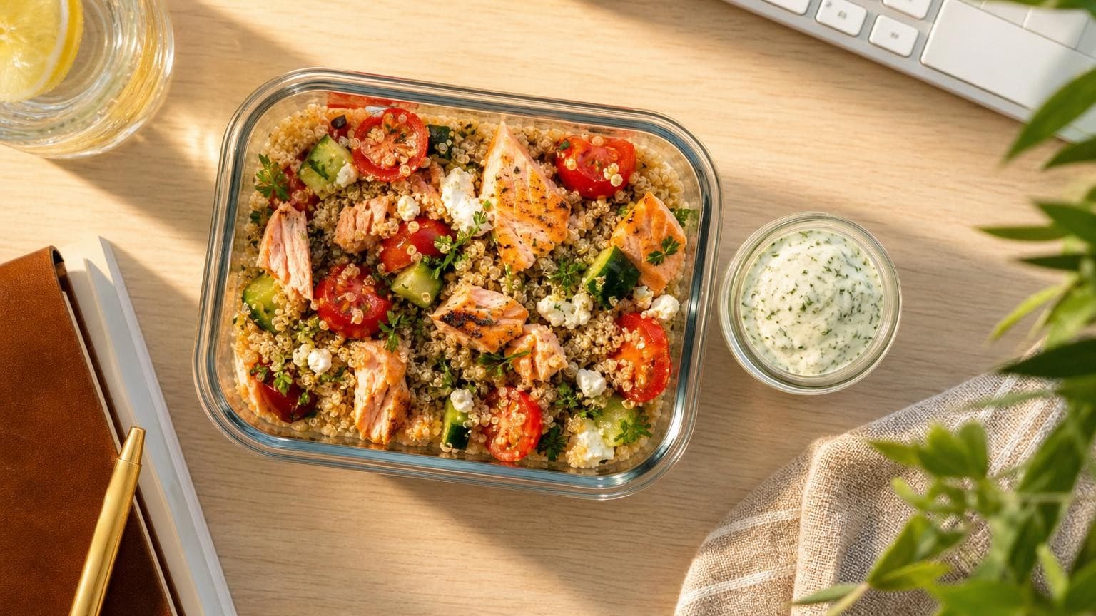 Idées de repas pour le midi au bureau faciles