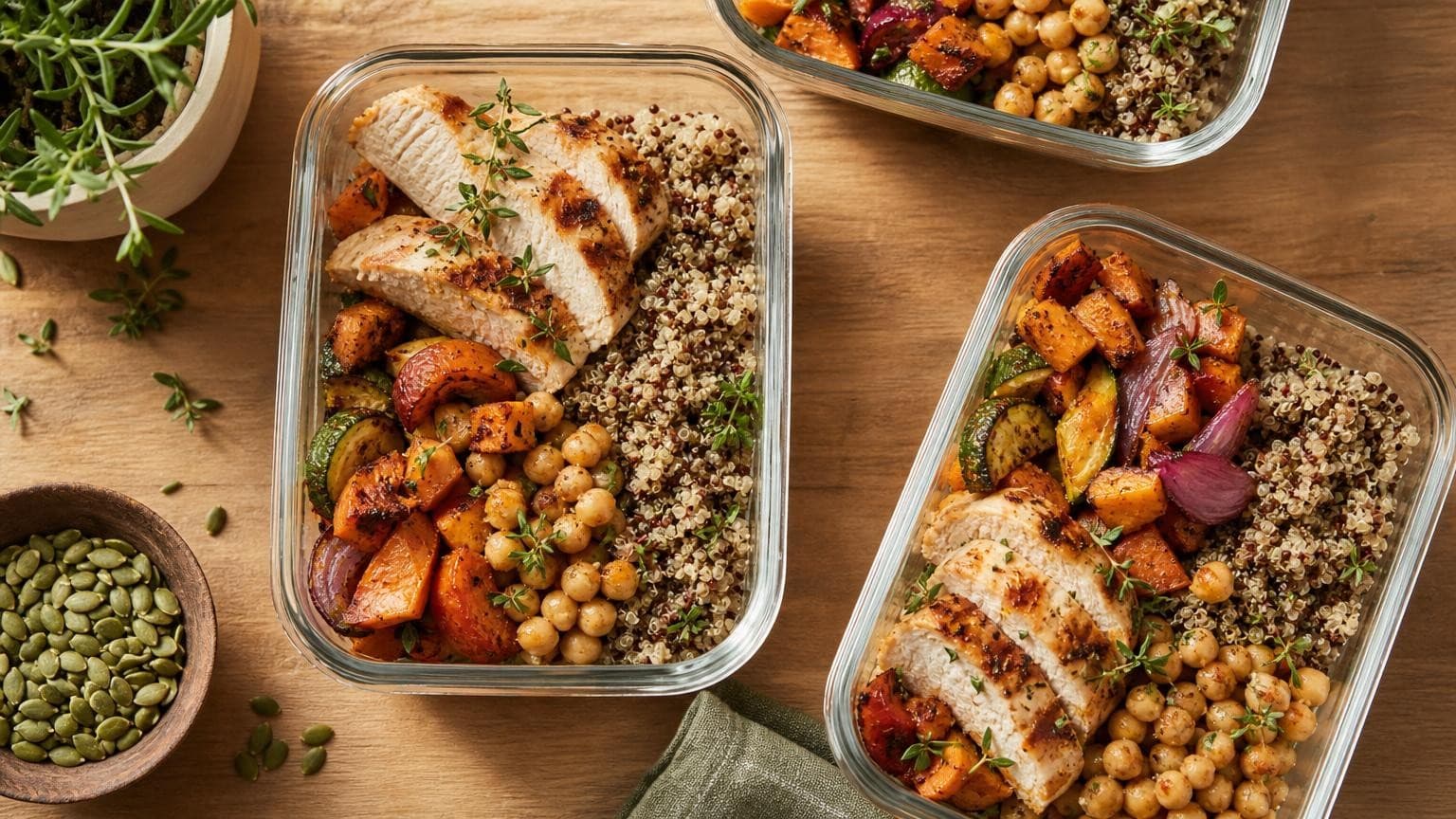 Meal prep protéiné : guide complet et recettes