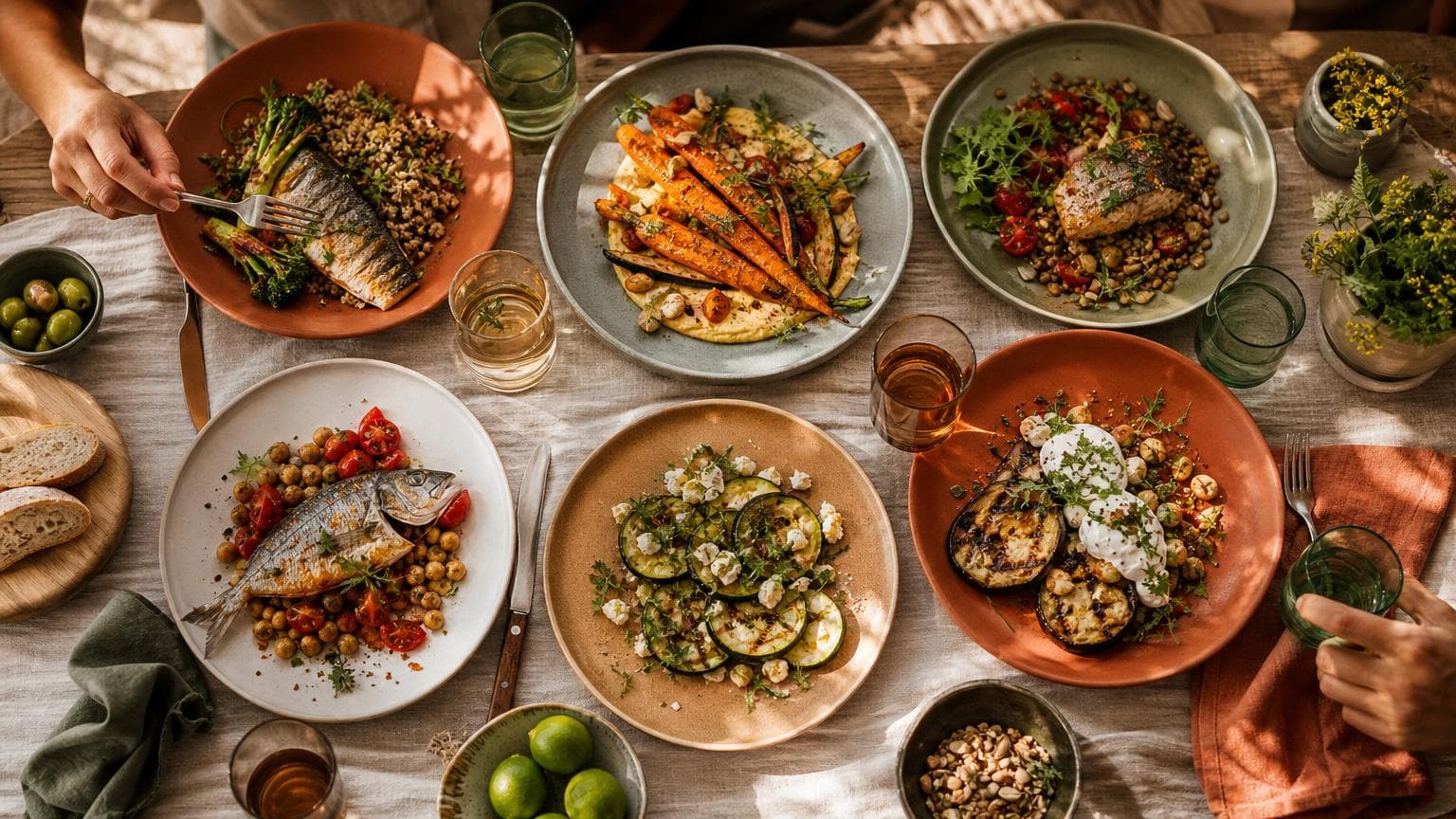 Plan repas équilibré famille : guide complet 7 jours
